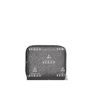 GUESS Meade Logo Zip Wallet