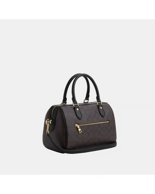 Coach Rowan Satchel in Signature Canvas