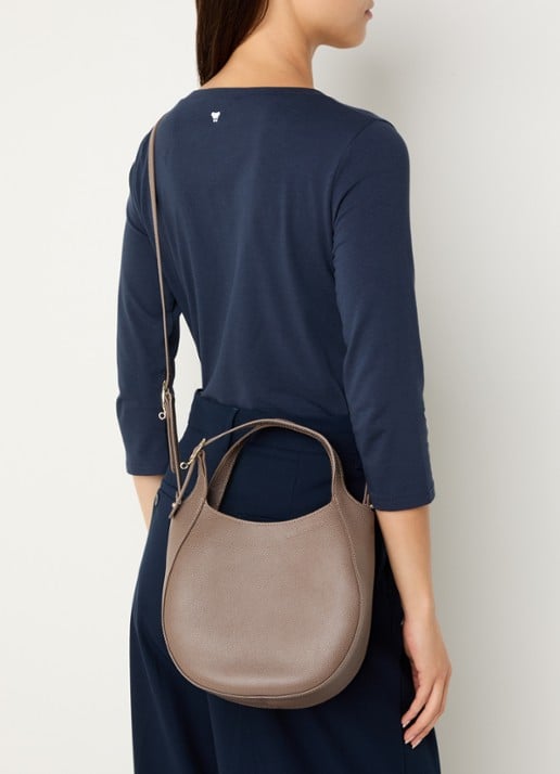 Longchamp
small Le Foulonné grained leather cross body bag