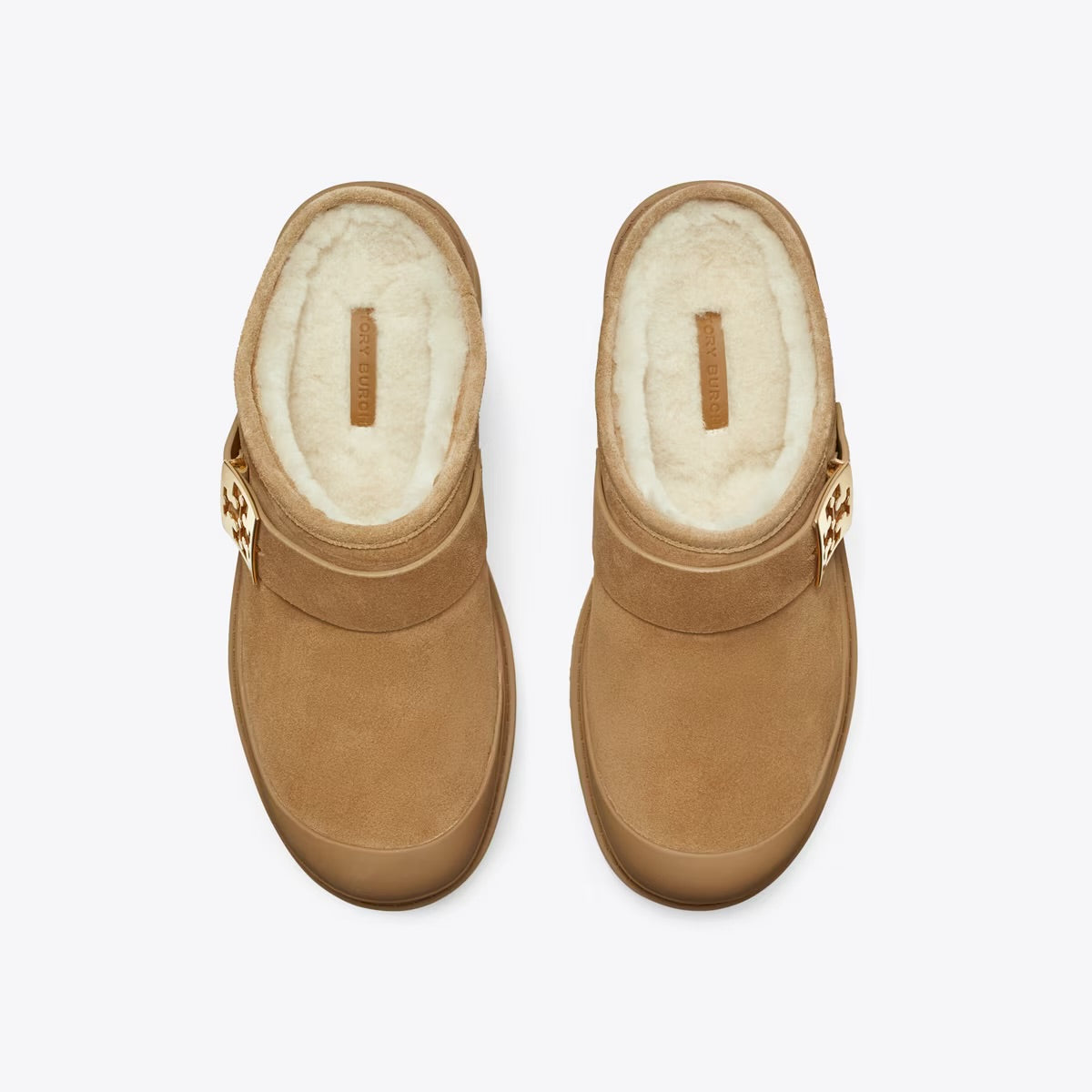 Tory Burch Mellow Shearling Platform Mule