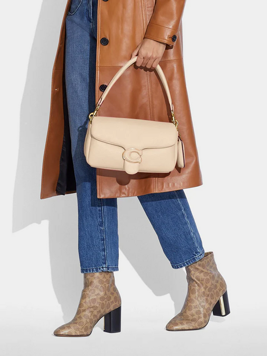 Coach Pillow Tabby Shoulder Bag 26 Ivory