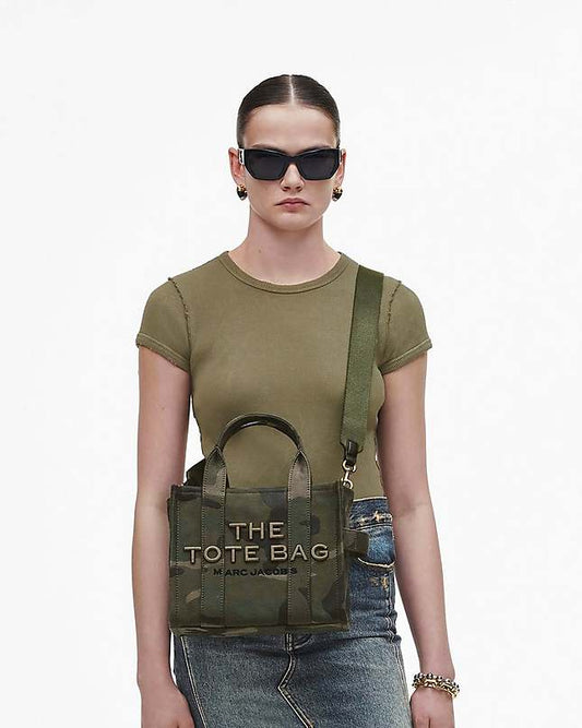 Marc Jacob The Camo Jacquard Small Tote Bag