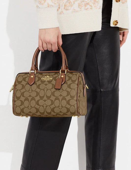 Coach Rowan Crossbody In Signature Canvas