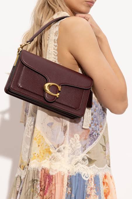 Coach Tabby Shoulder Bag 26 - Burgundy