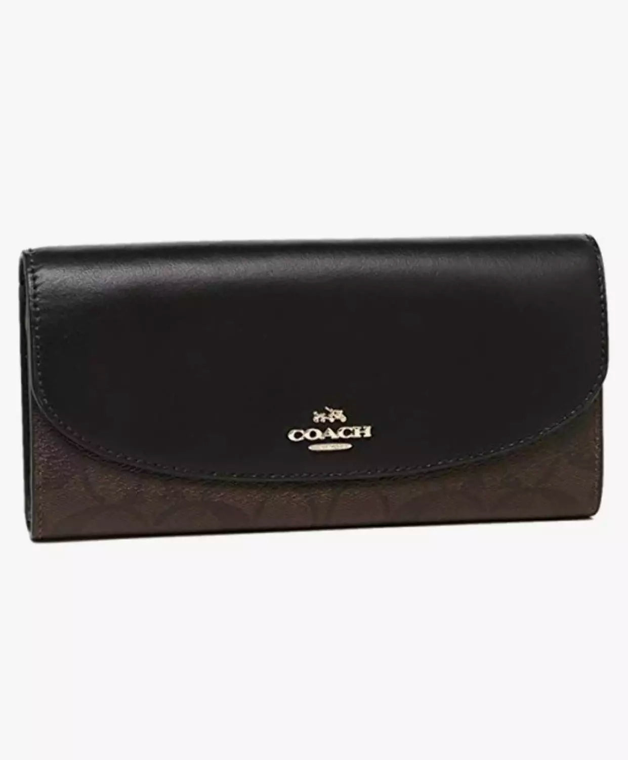 Coach Signature PVC Slim Envelope Wallet