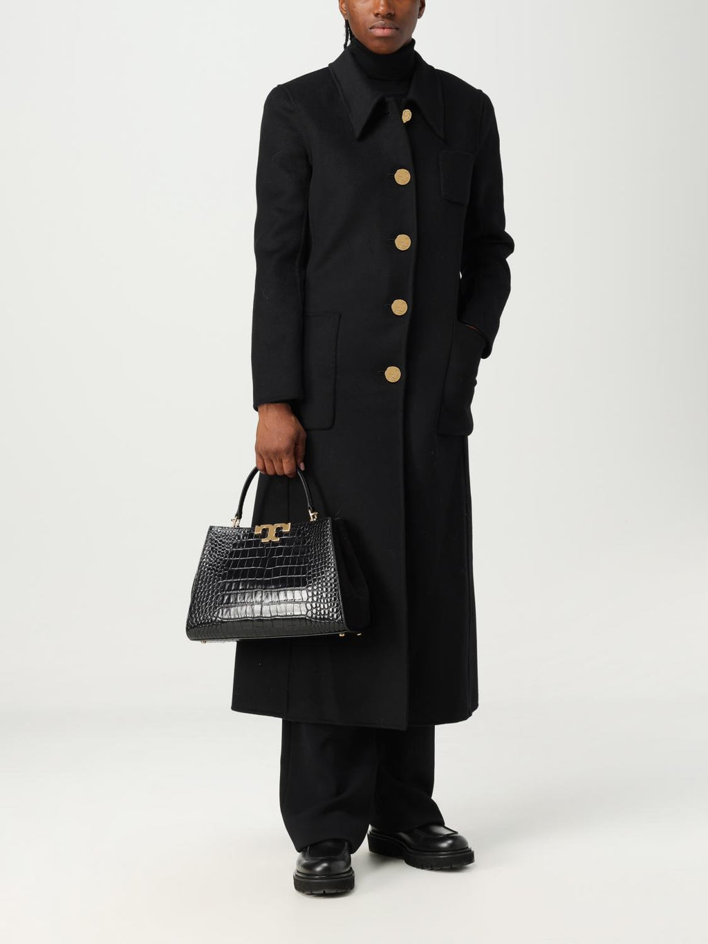 Tory Burch Eleanor bag in croco print leather