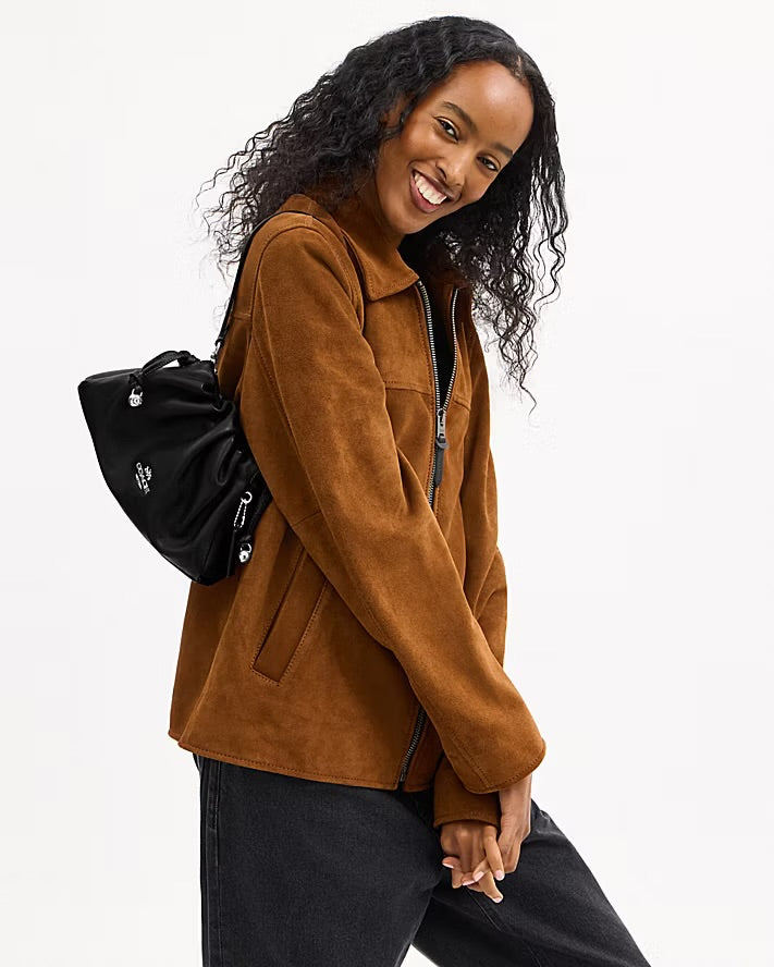 Coach Faye Shoulder Bag With Ruching