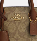 Coach Andrea Mini Carryall Bag In Signature Canvas