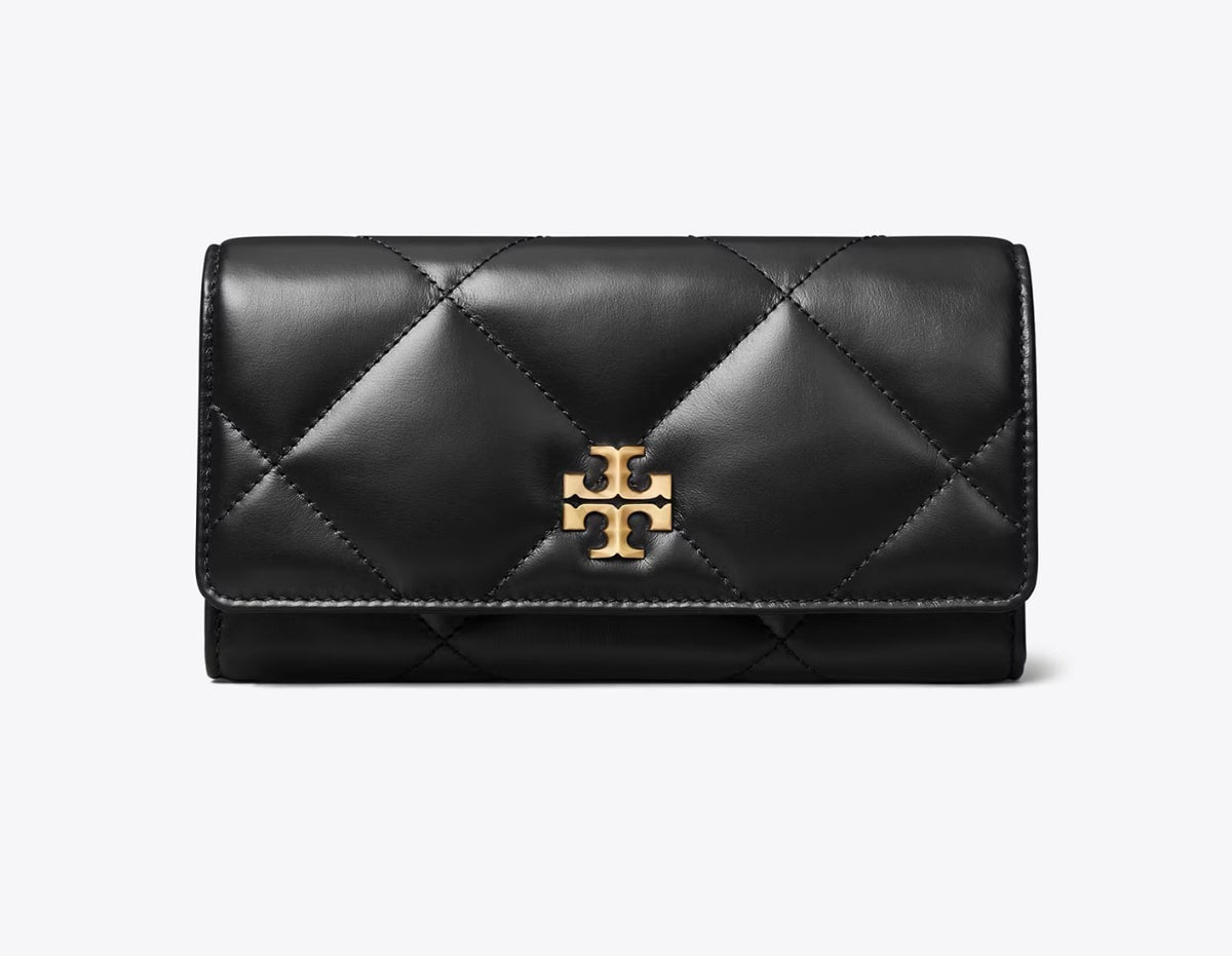 Tory Burch Kira Diamond Quilt Flap Wallet