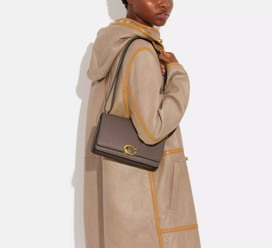 Coach Bandit Shoulder Bag-Dark Stone