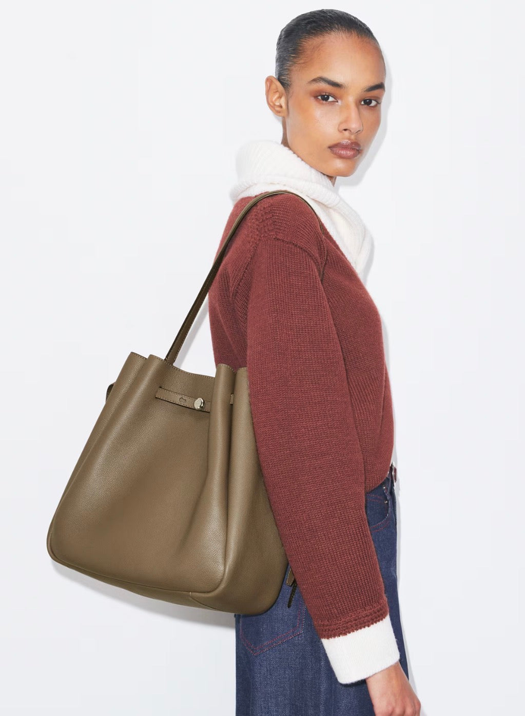 Tory Burch Large Romy Bucket Bag
