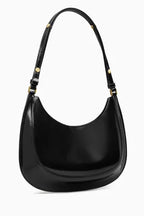 Tory Burch
Robinson Convertible Crescent Shoulder Bag in Patent Leather