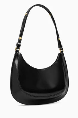 Tory Burch
Robinson Convertible Crescent Shoulder Bag in Patent Leather
