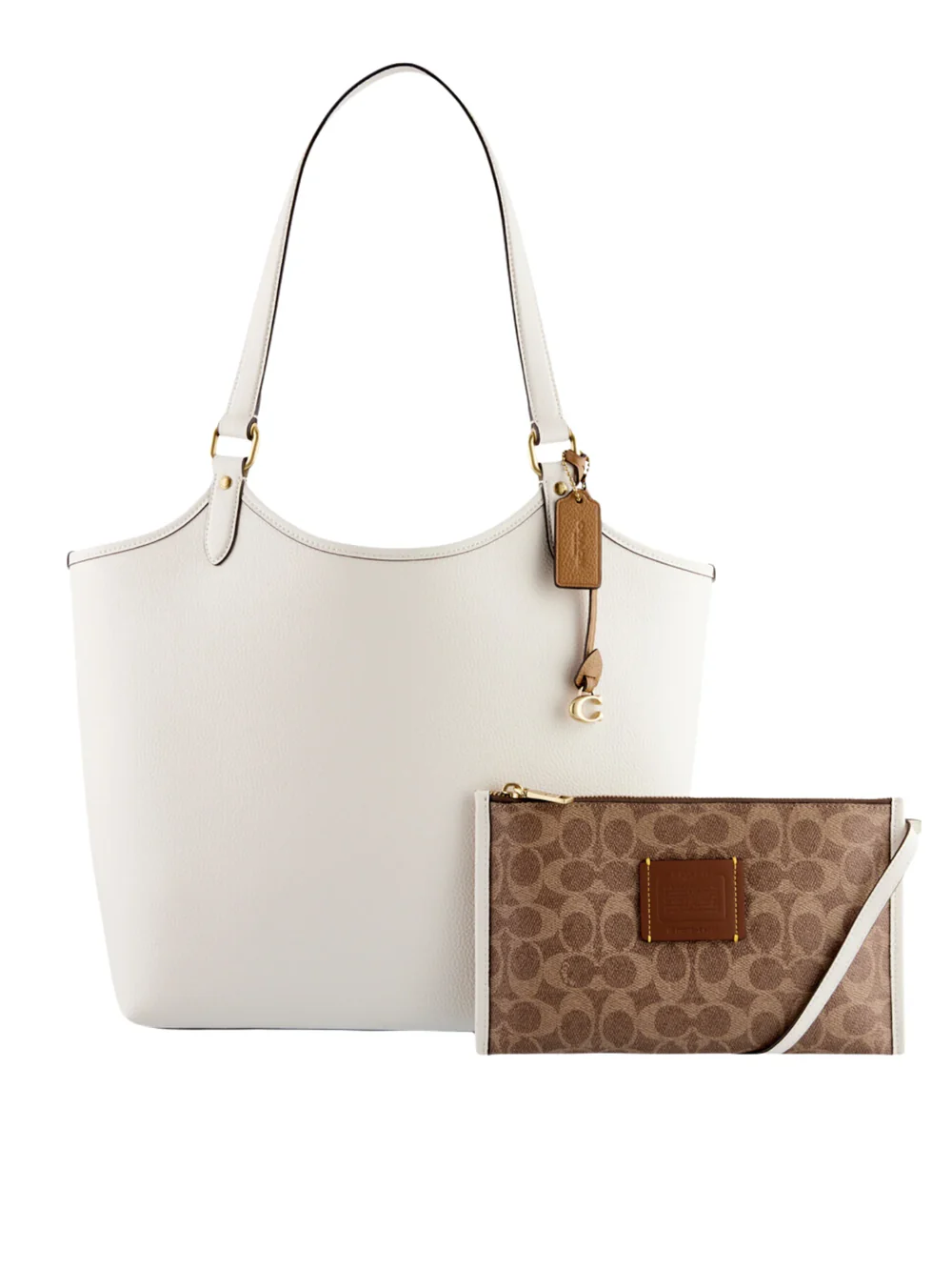 Coach Polished Pebble Leather Tote bag
