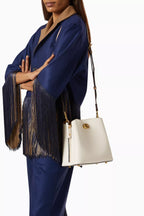 Coach Willow Bucket Bag in Colour-block Leather