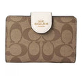 Coach Medium Corner Zip Wallet