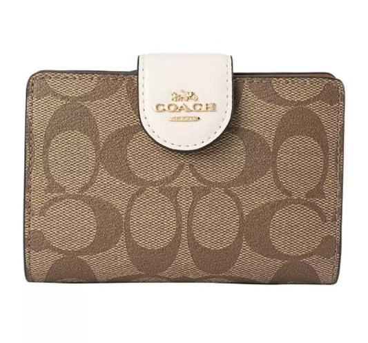 Coach Medium Corner Zip Wallet