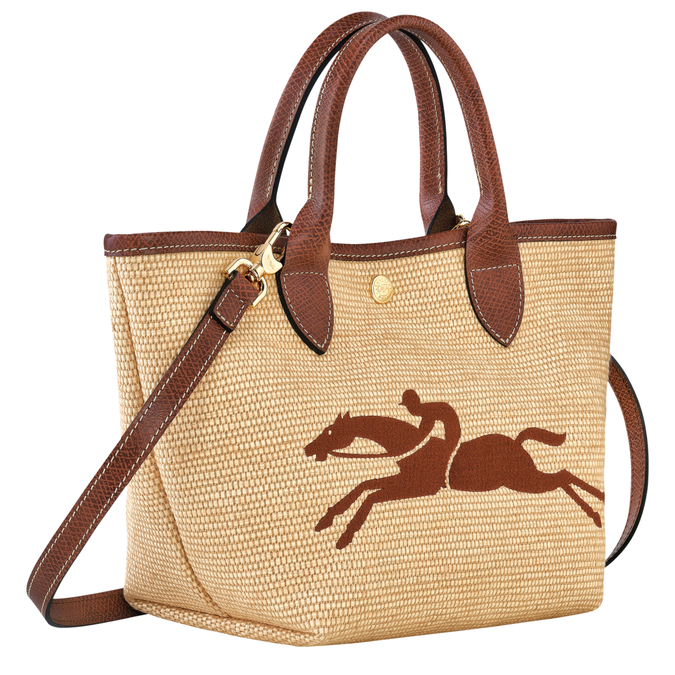 Longchamp Le Panier Pliage Basket bag Brown- Small