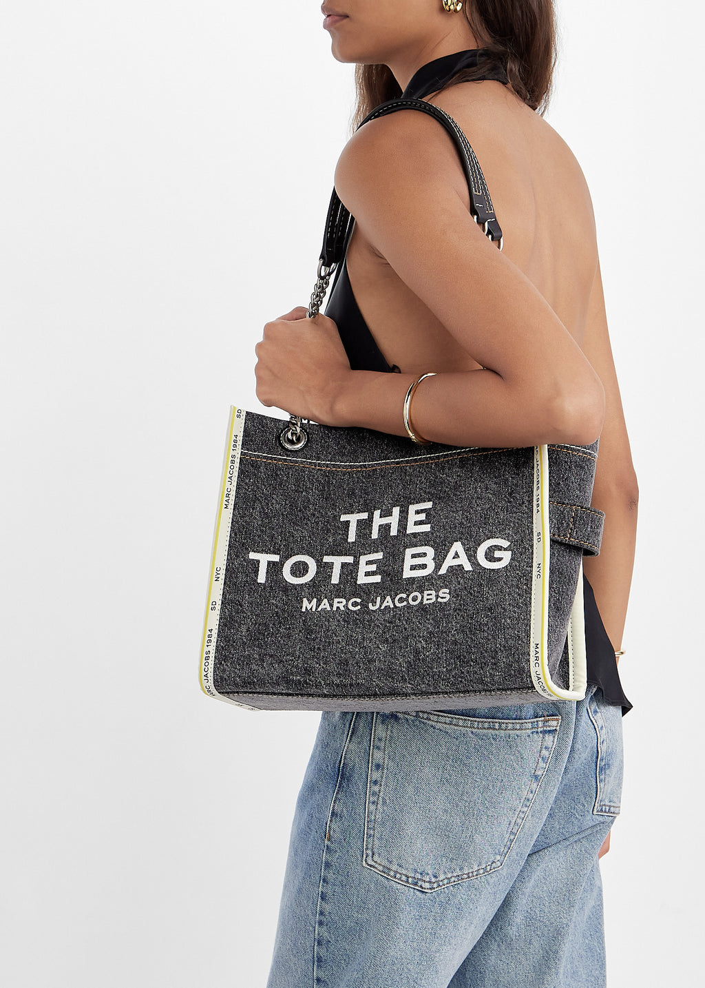 Marc Jacob - The Denim Chain medium tote bag