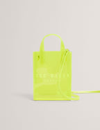 Ted Baker
Mini Neon Clear Vinyl Icon Tote Bag