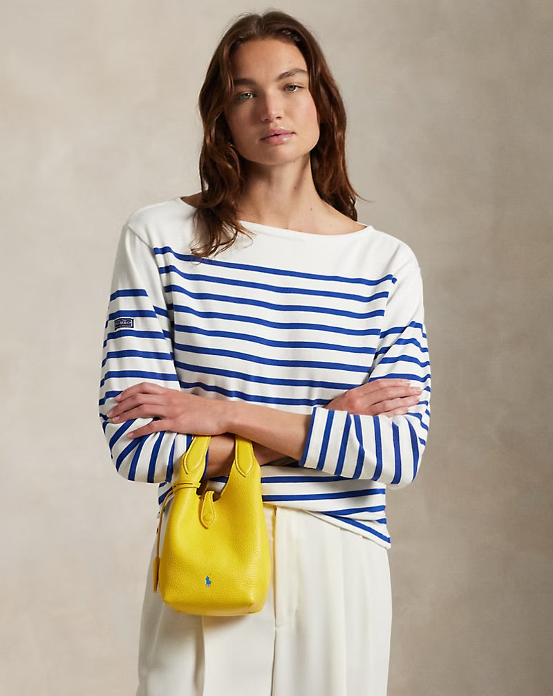 Ralph Lauren Polo Play Small Leather Tote & Crossbody