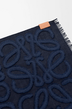 Loewe Scarf in wool, cotton and silk blend