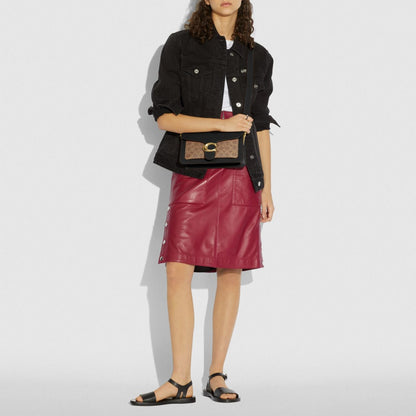 Coach Tabby Shoulder Bag 26 With Signature Canvas