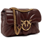 Pinko Mini Love Bag Puff Butterfly Quilted Shoulder Bag