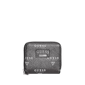 GUESS Meade Logo Zip Wallet