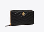 Tory burch Kira Chevron Zip Continental Wallet