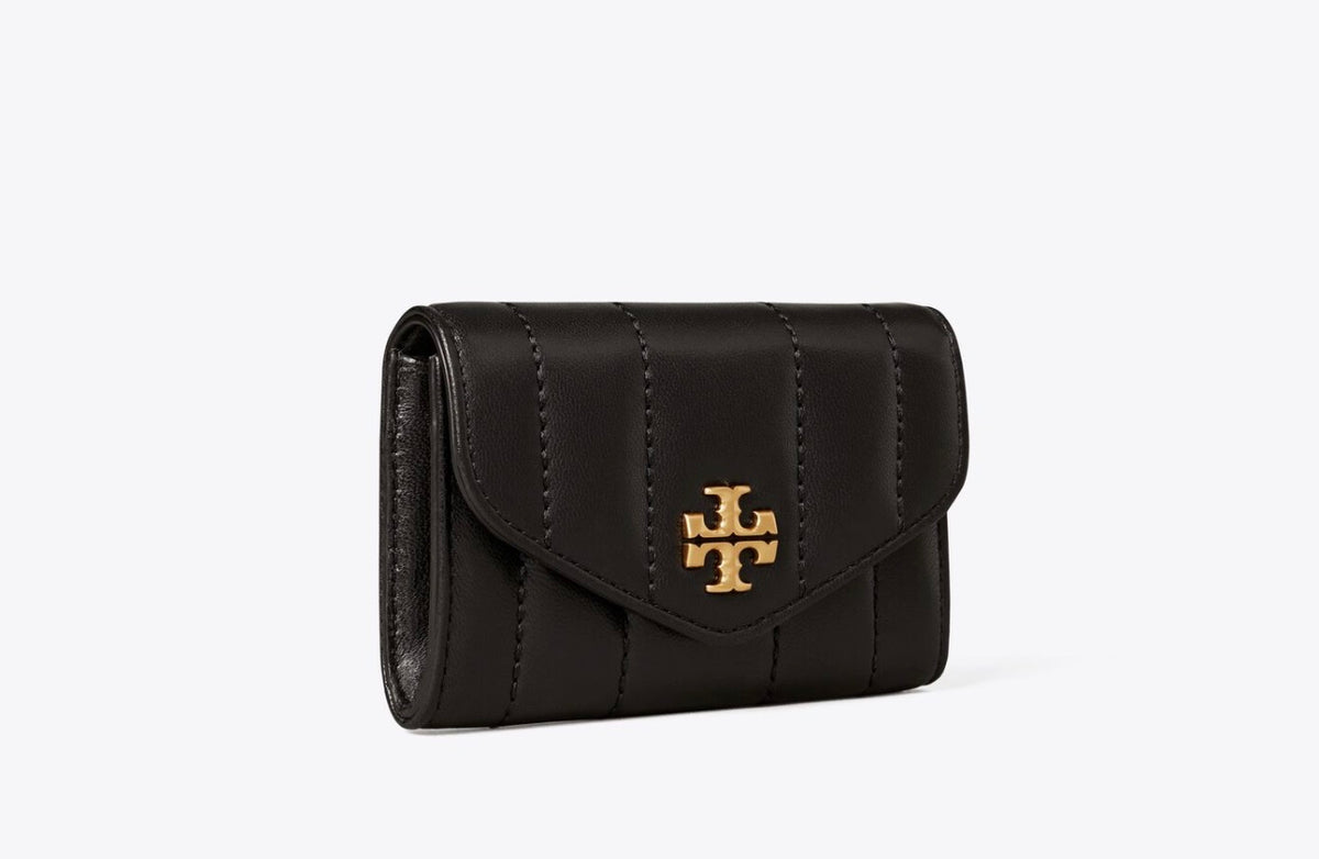Tory Burch Kira Quilted Flap Card Case