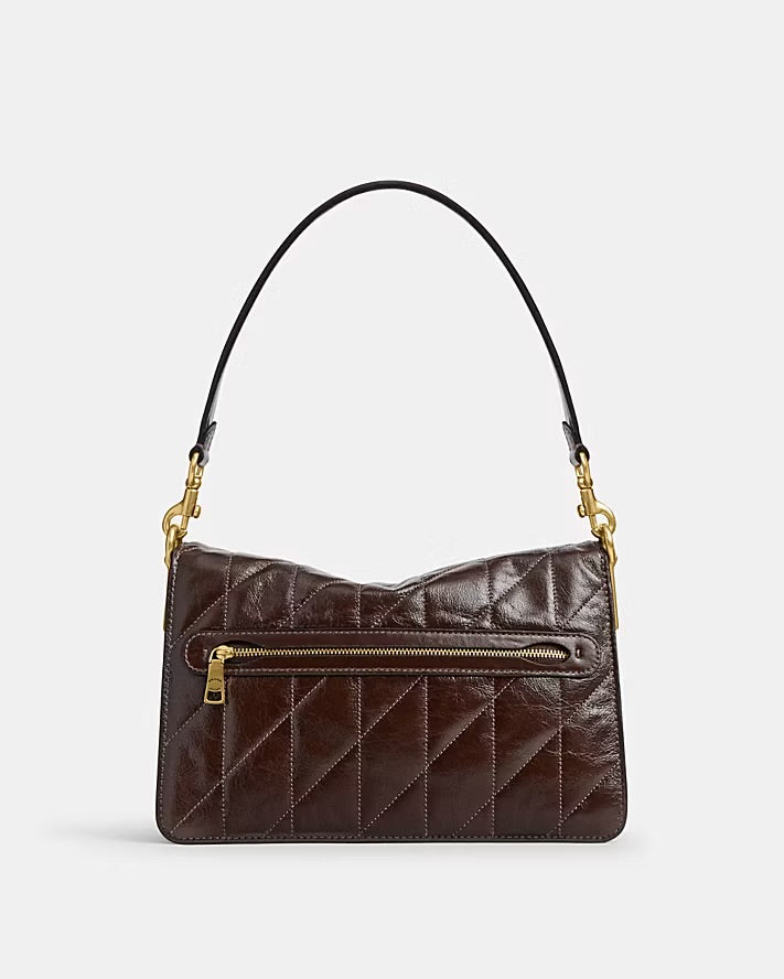 Coach Chain Tabby Shoulder Bag With Quilting