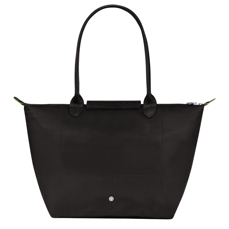 Longchamp Le Pliage Green Tote bag Black - Large