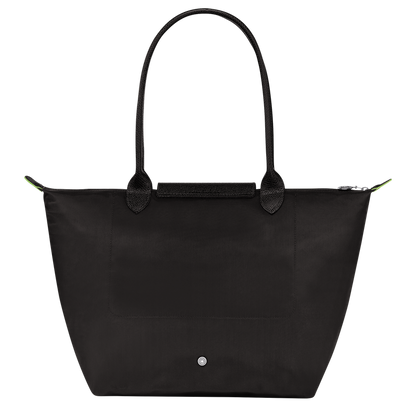 Longchamp Le Pliage Green Tote bag Black - Large