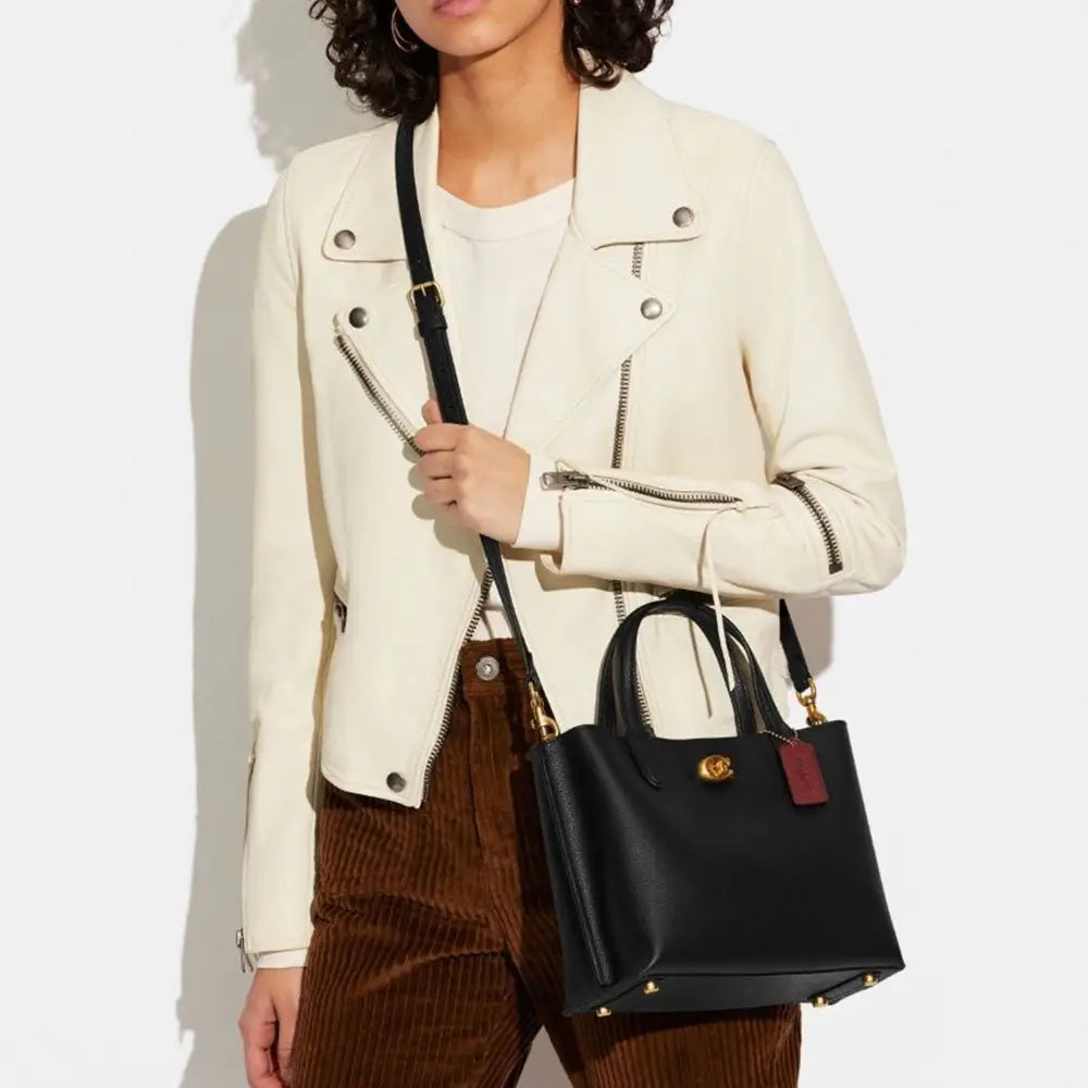 Coach Willow 24 Tote Bag in Leather
