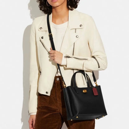 Coach Willow 24 Tote Bag in Leather