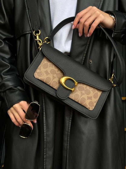 Coach Tabby Shoulder Bag 26 With Signature Canvas