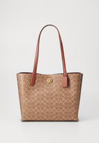Coach Willow Tote Bag In Signature Canvas