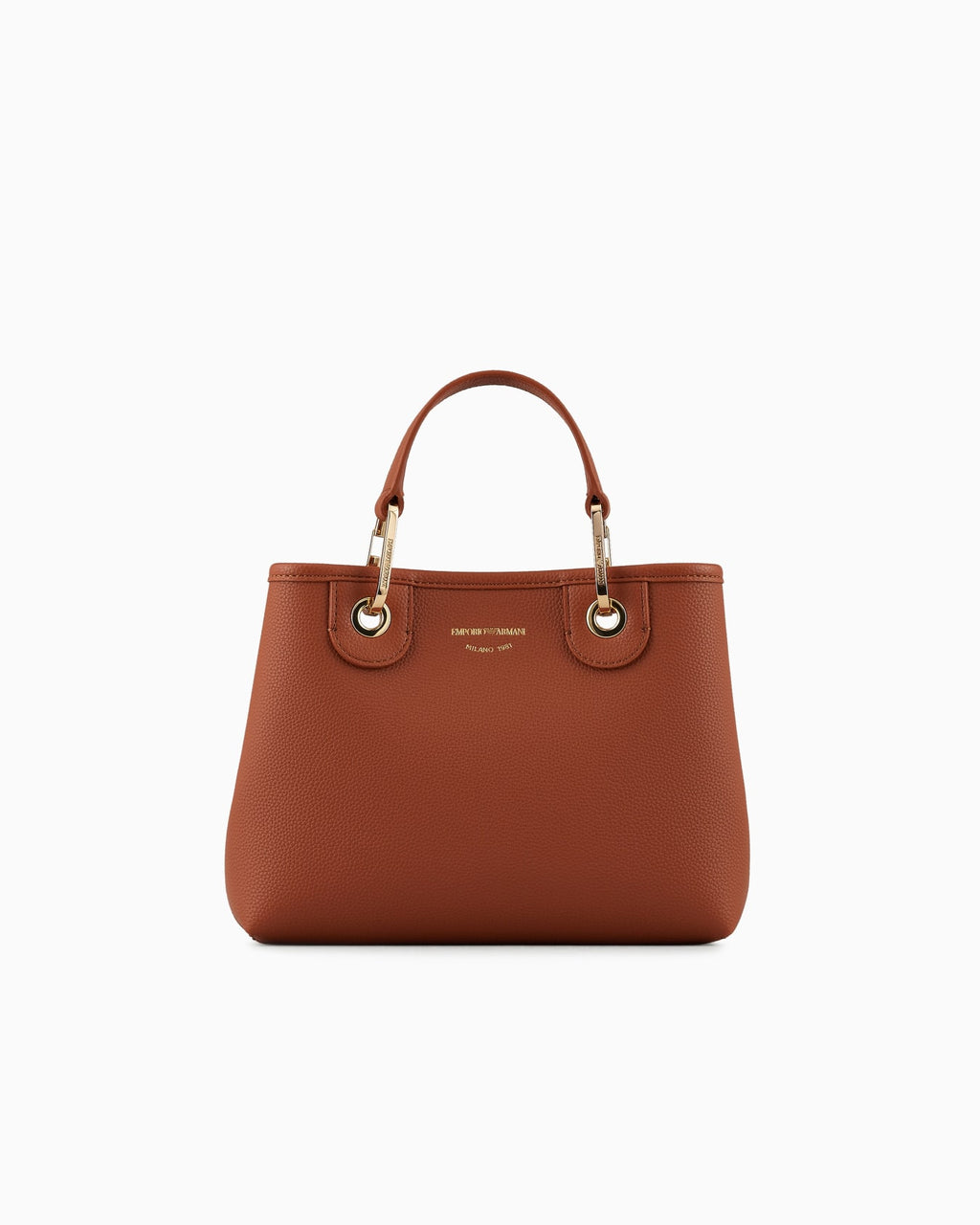 Emporio Armani Small Myea Shopper Bag With Deer Print