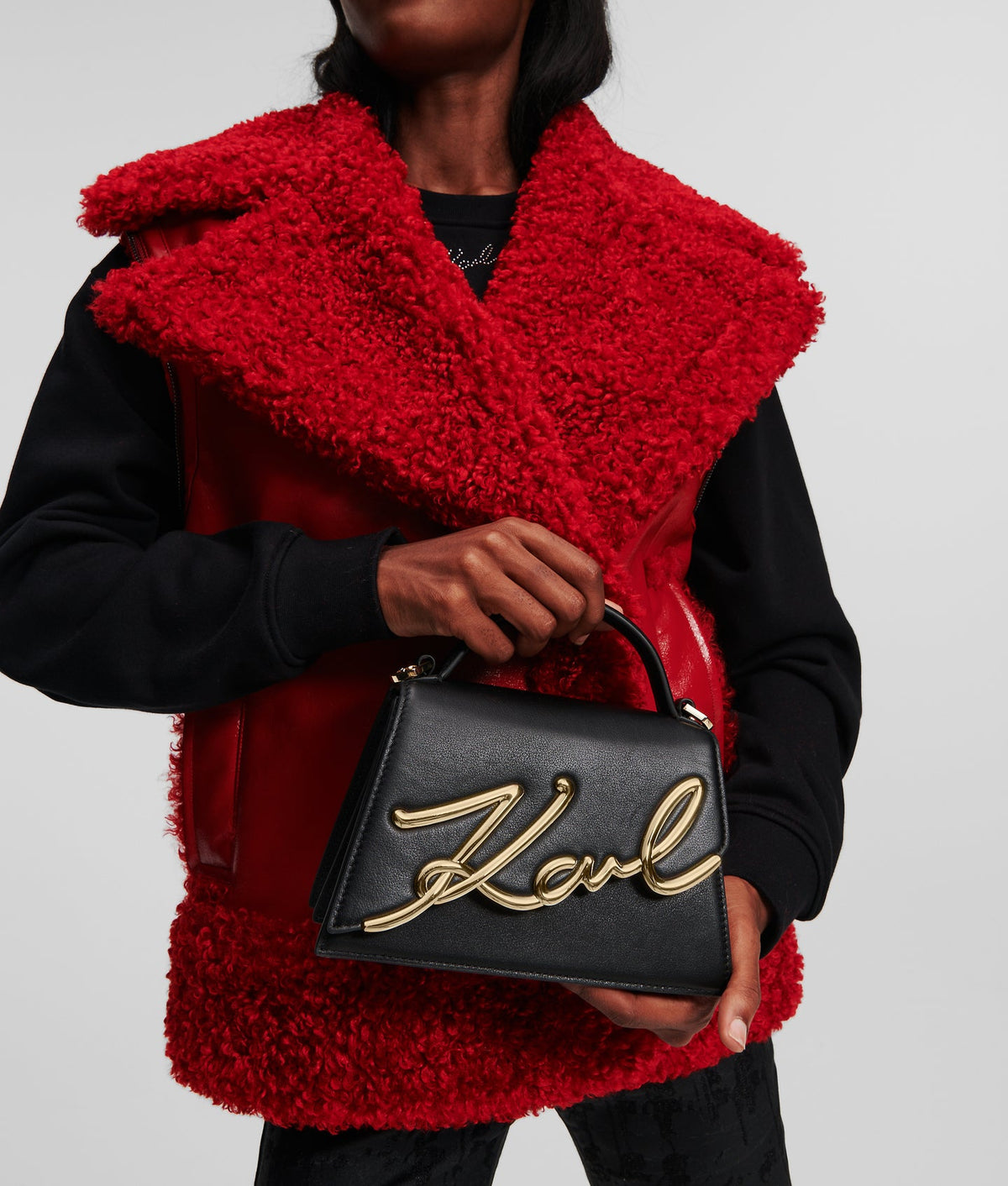 Karl Lagerfeld K/Signature small crossbody bag
