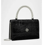 Tory Burch Women Kira Mini Deconstructed Leather Top-Handle Bag