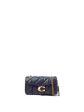 Coach Tabby 20 Shoulder Bag With Quilting in Navy