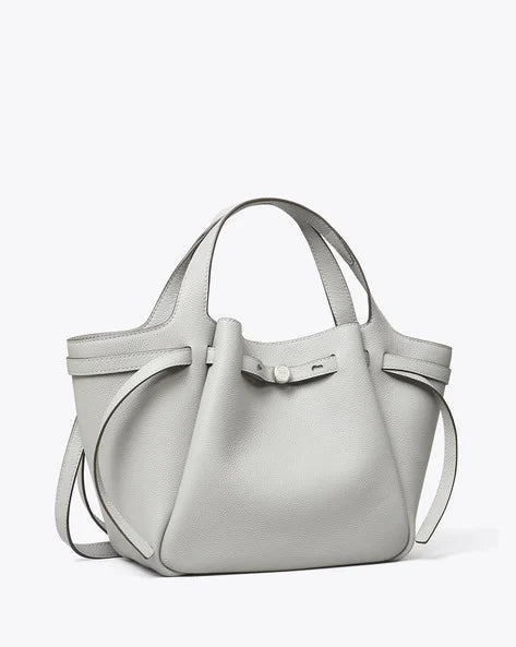 Tory Burch Romy Pebbled Satchel Bag