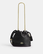 Coach Faye Mini Drawstring Bag With Quilting