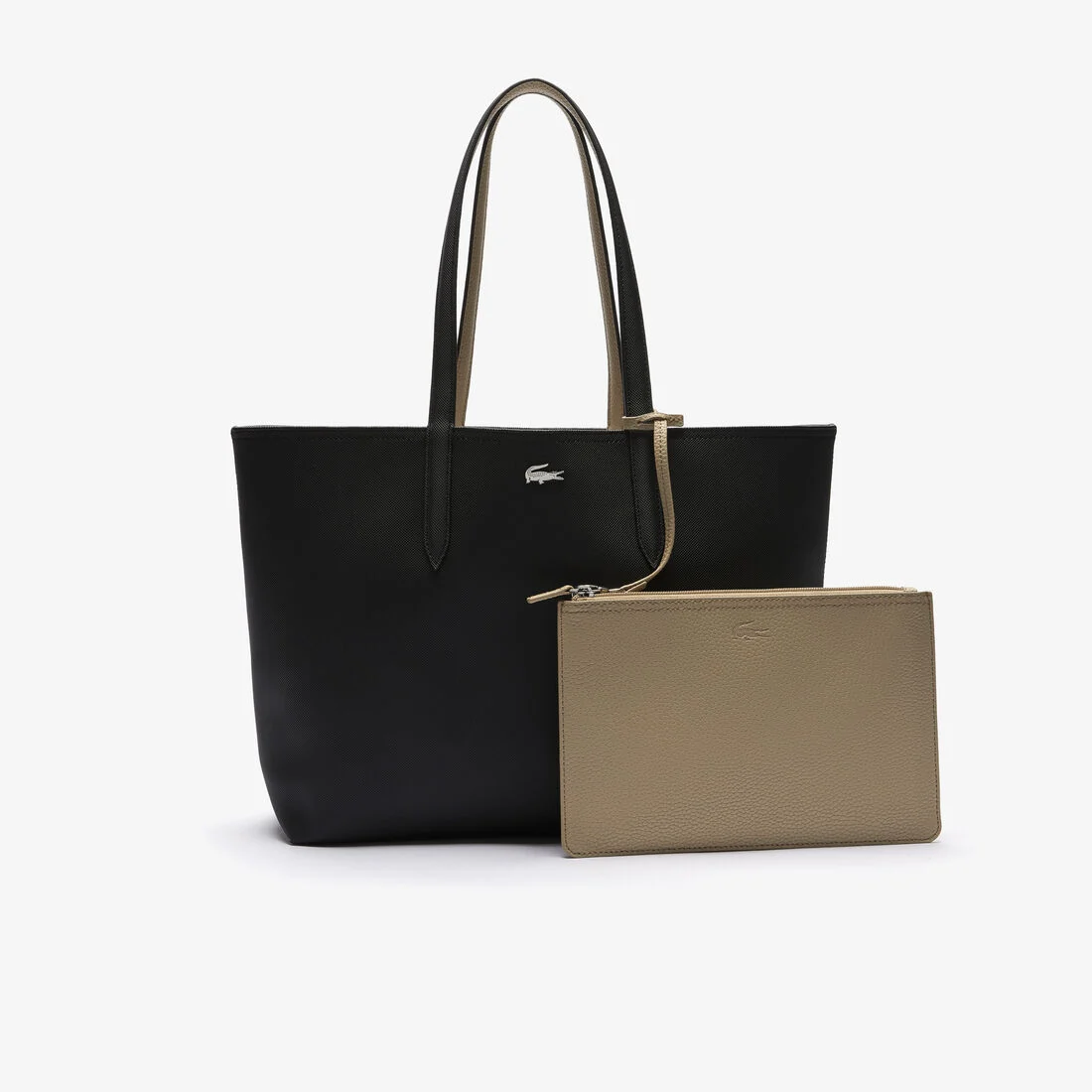 Lacoste Anna Reversible Tote With Pouch