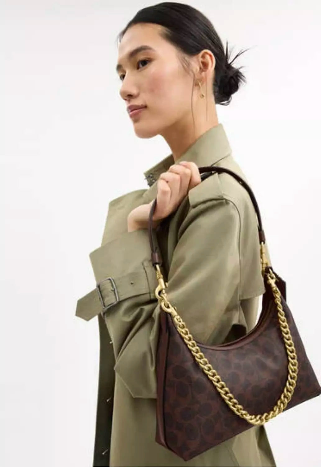 Coach Juliet Shoulder Bag 25 In Signature Canvas