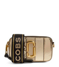 The Marc Jacobs Snapshot Cross-Body Bag Patchwork Metallic Gold