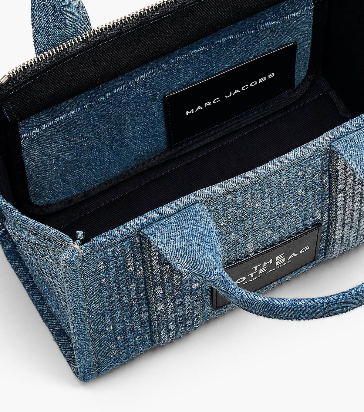 Marc Jacob The Crystal Denim Small Tote Bag