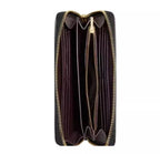 Coach Boxed Long Zip Around Wallet In Signature Leather