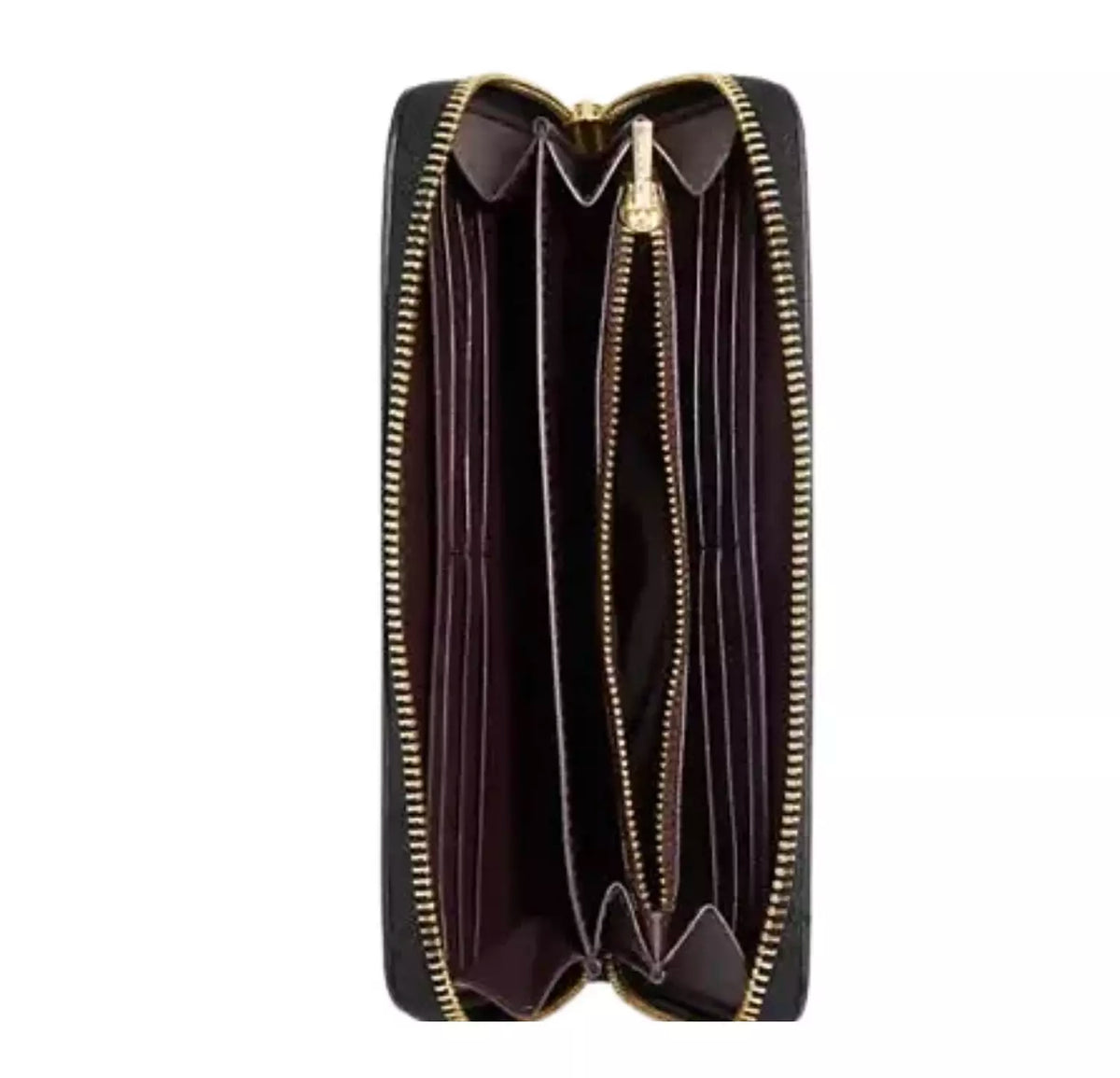 Coach Boxed Long Zip Around Wallet In Signature Leather